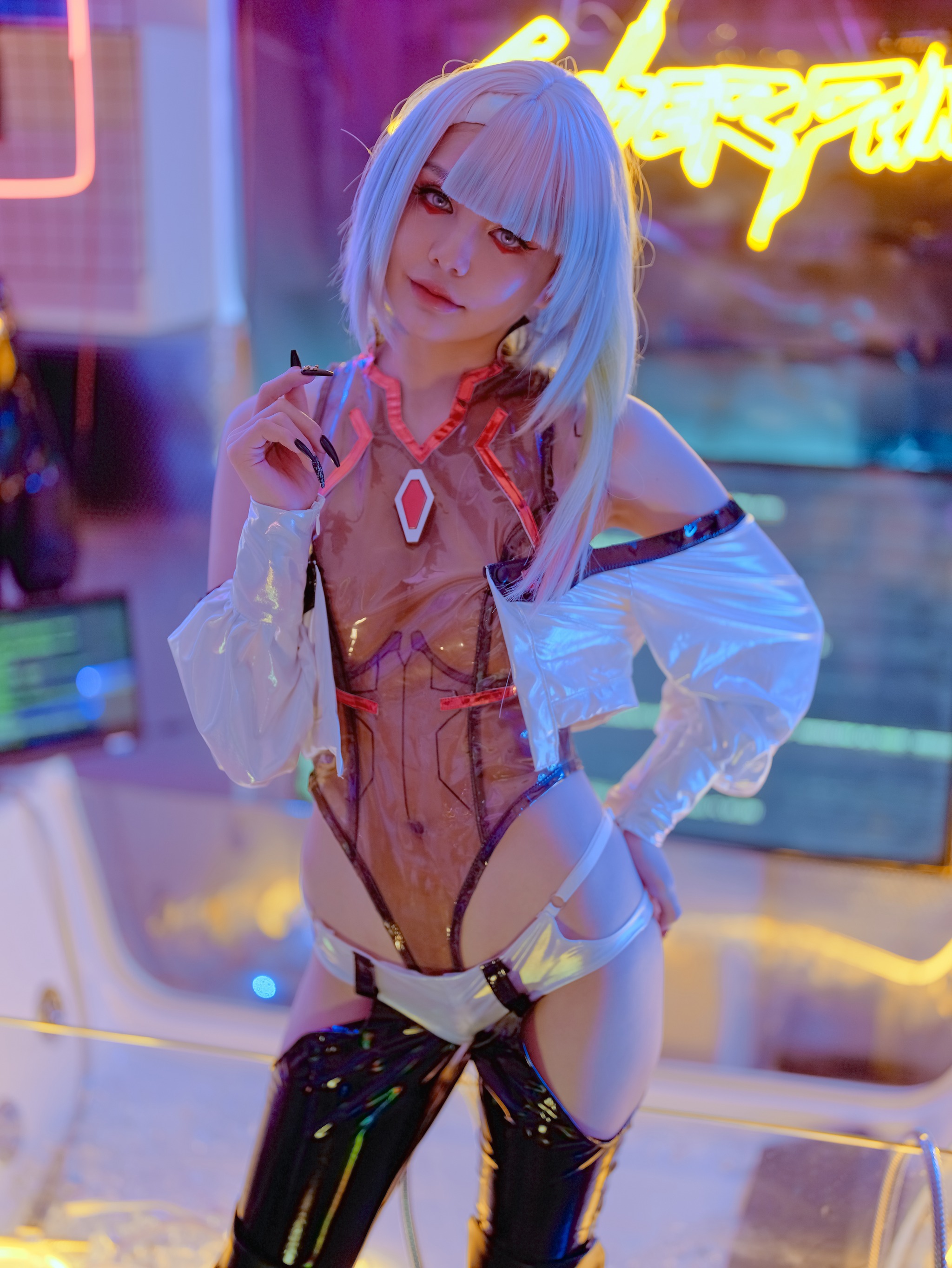 图片[1]-Joyce Lin2x – NO.050 Lucy (Cyberpunk Edgerunners)[51P]-XikXak